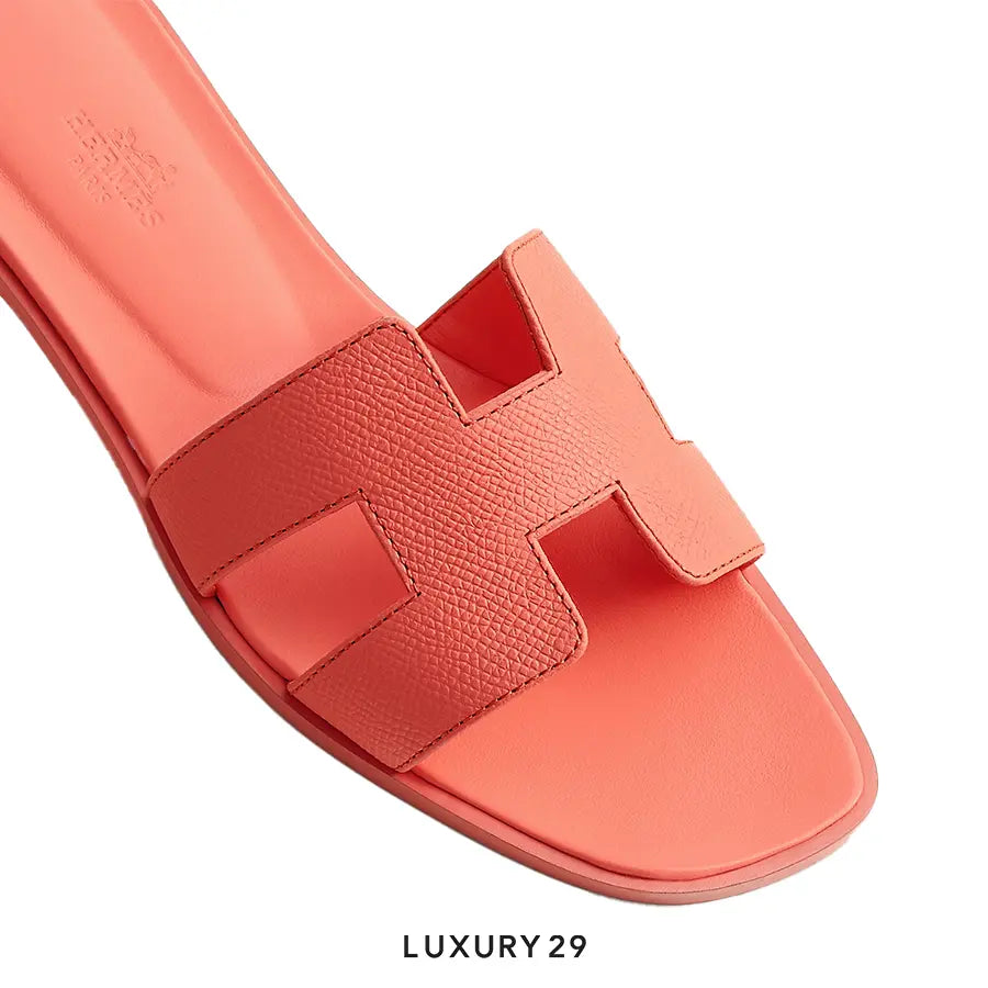 Hermes Oran Sandal Orange HERMES