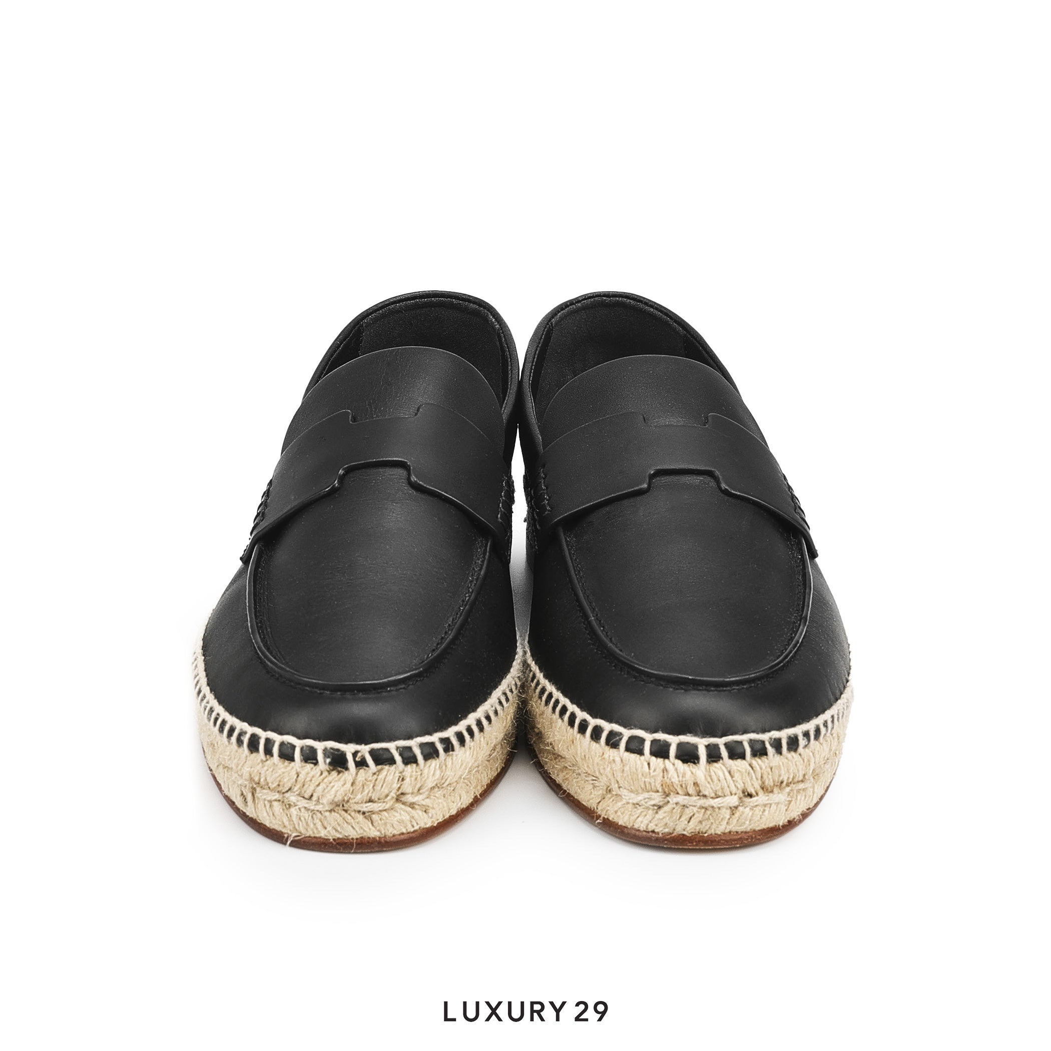 Hermes Trip espadrille Noir HERMES