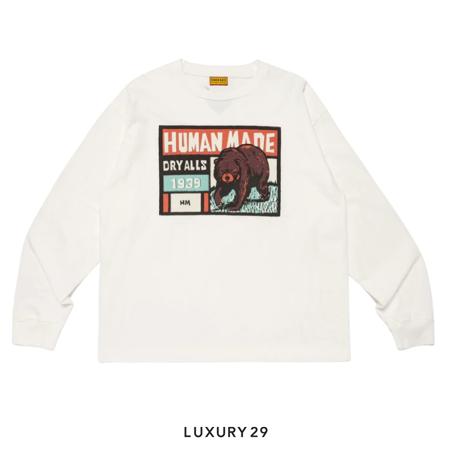 Human Made Graphic L/S T-Shirt White HUMAN MADE