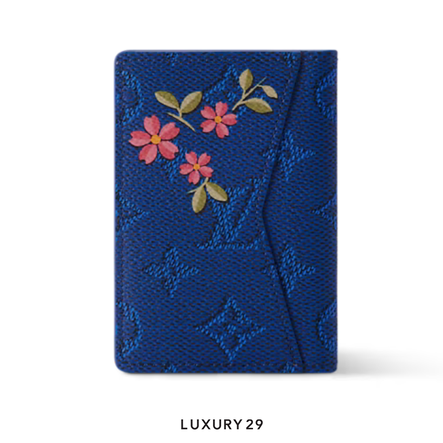 LOUIS VUITTON LV Pocket Organizer Wallet blue
Monogram Canvas LOUIS VUITTON