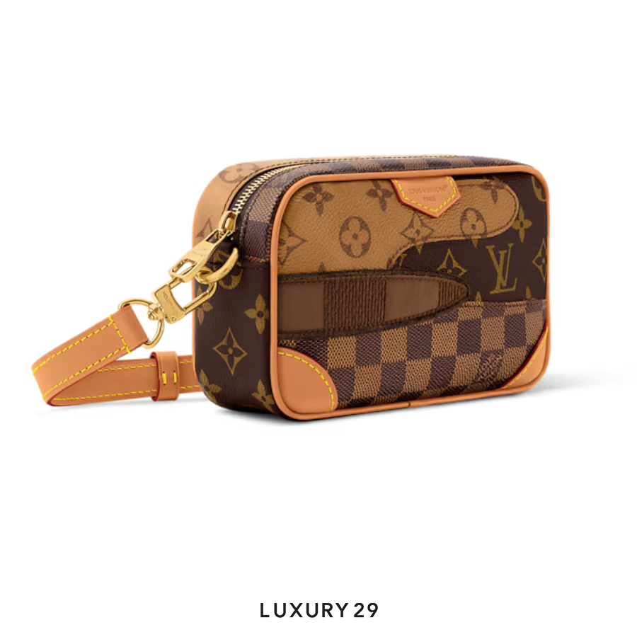 LOUIS VUITTON LV Trocadero crossbody bag Brown Monogram Landscape Canvas LOUIS VUITTON