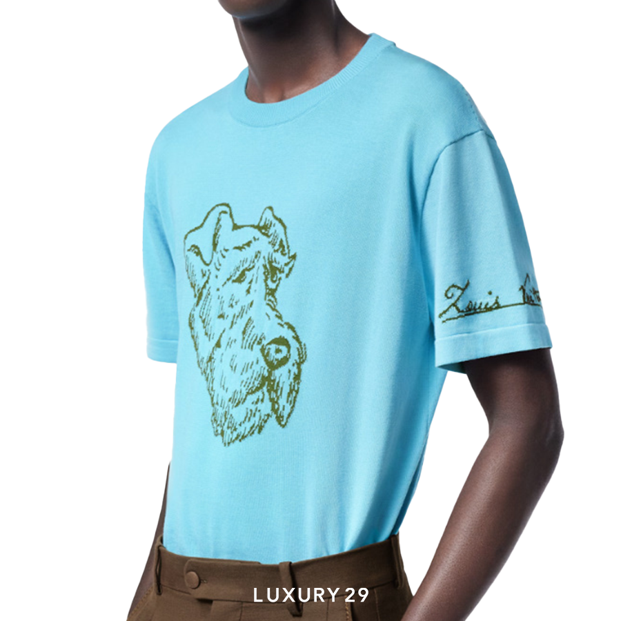 LV Graphic Short-Sleeved Crewneck LOUIS VUITTON