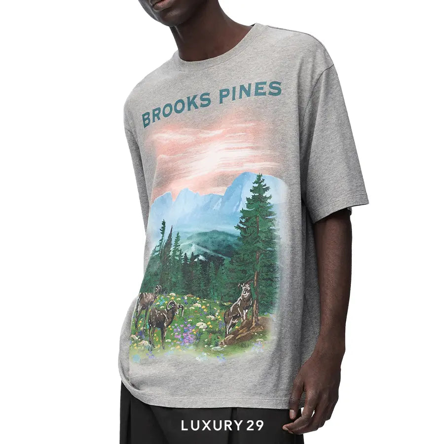 Loewe Loose fit T-shirt in cotton Grey Melange LOEWE