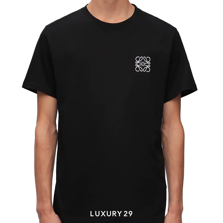 Loewe Regular fit T-shirt in cotton Black LOEWE