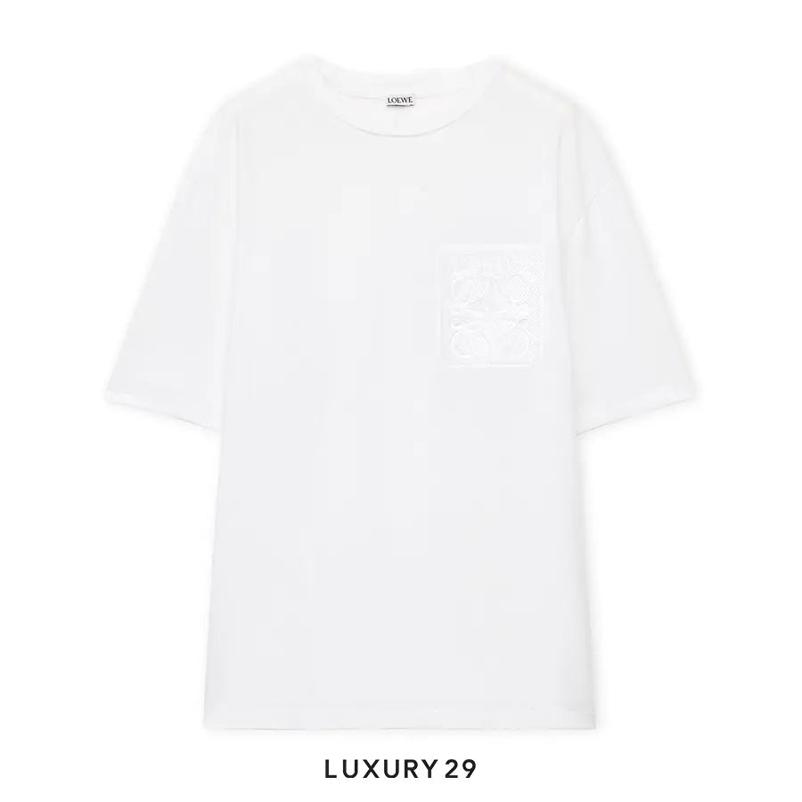 Loewe Relaxed fit T-shirt in cotton White0311003600-H526Y22XAT-2100-15-0034Apparel & Accessories > Clothing > Clothing Tops > T-Shirts