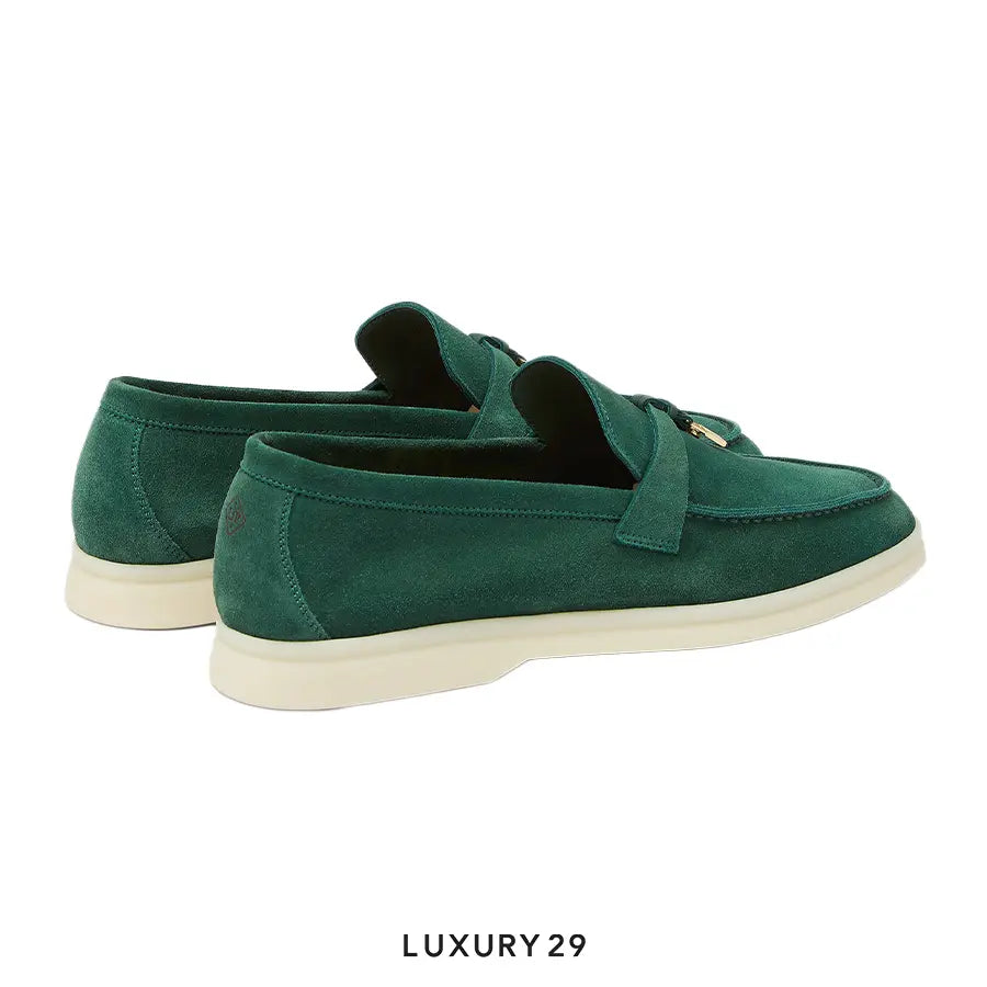 Loro Piana Summer Charms Walk Loafer Suede Goatskin Jazz Club LORO PIANA
