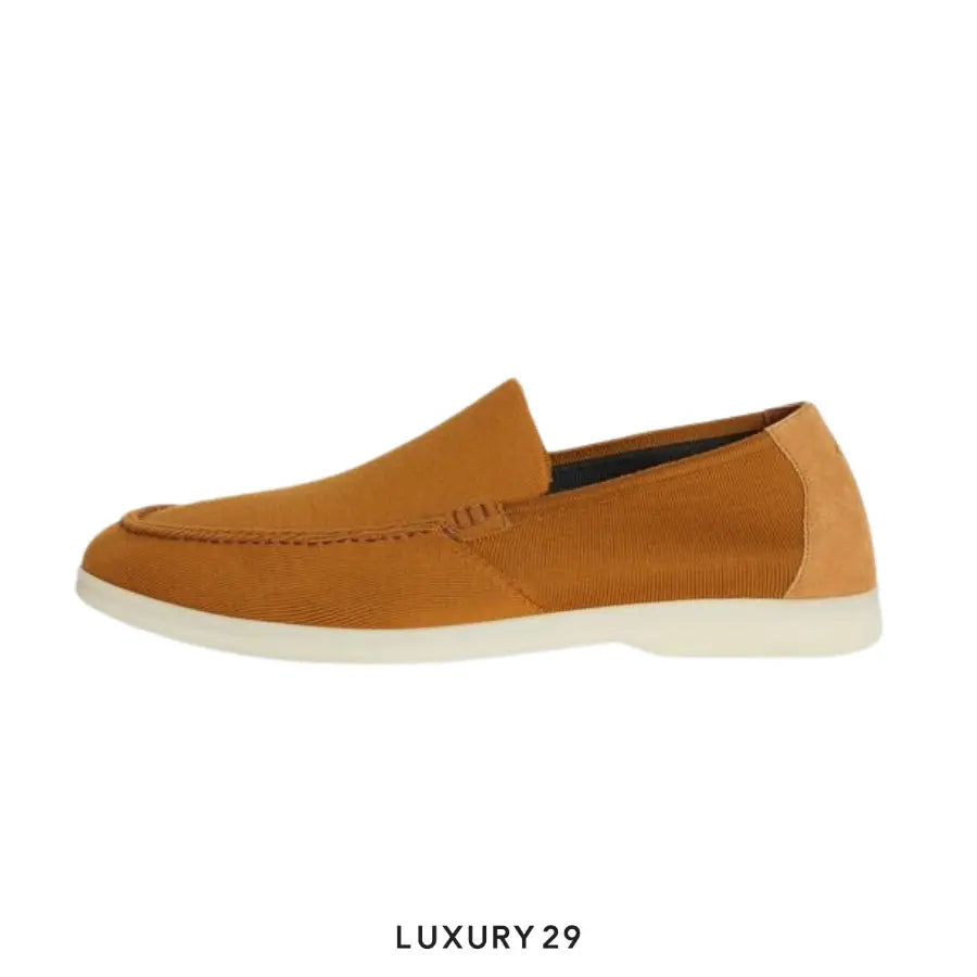Loro Piana Summer Knitted Walk Virgin Wool New Ocra LORO PIANA
