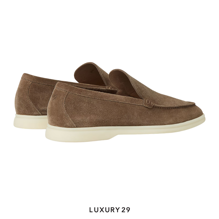 Loro Piana Summer Walk Loafer Suede Canteen LORO PIANA