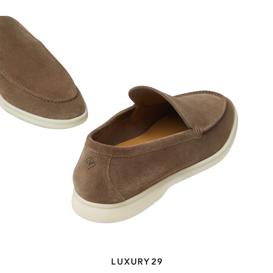 Loro Piana Summer Walk Loafer Suede Canteen LORO PIANA