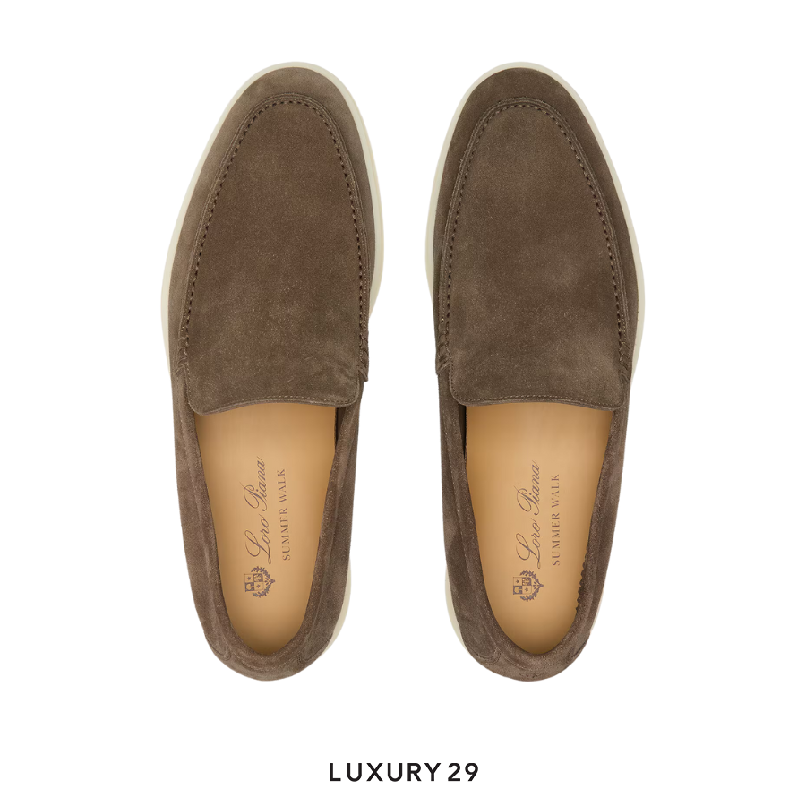 Loro Piana Summer Walk Loafer Suede Canteen LORO PIANA