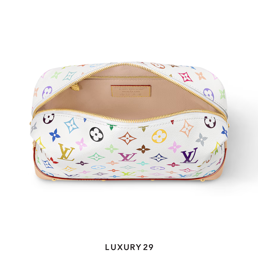 Louis Vuitton LV x TM GM Cosmetic Pouch Monogram coated canvas Multicoloured LOUIS VUITTON