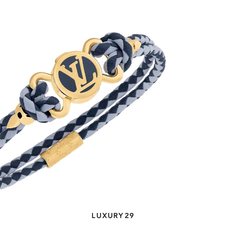 Louis Vuitton LV Clic It Bracelet Black LOUIS VUITTON
