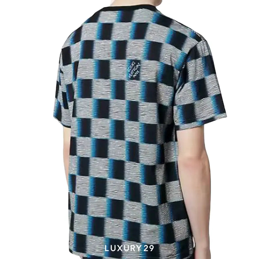 Louis Vuitton LV Damier Short-Sleeved Cotton T-Shirt LOUIS VUITTON