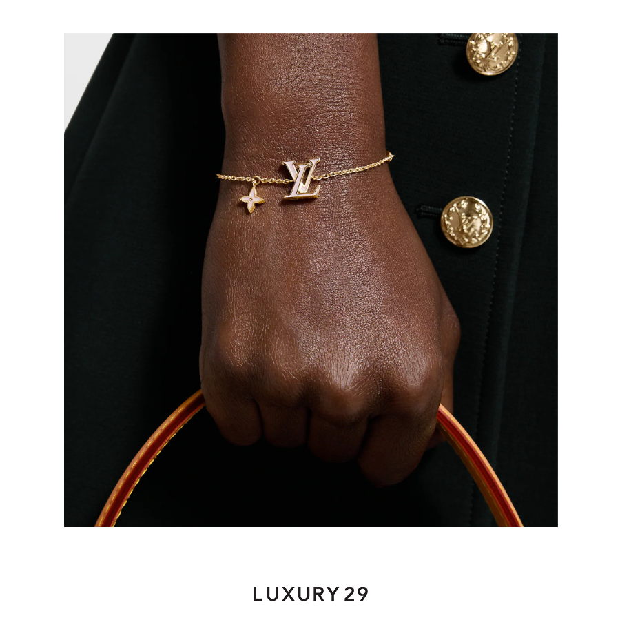 Louis Vuitton LV Iconic Enamel Bracelet Pink LOUIS VUITTON