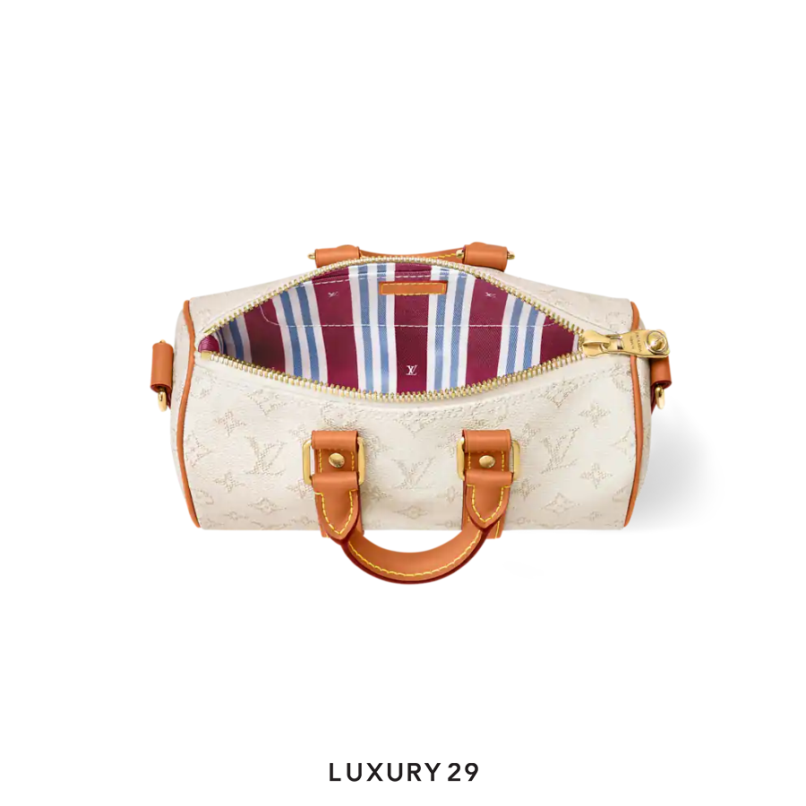Louis Vuitton LV Keepall Bandouliere 25 Monogram Heritage Canvas Off-white LOUIS VUITTON