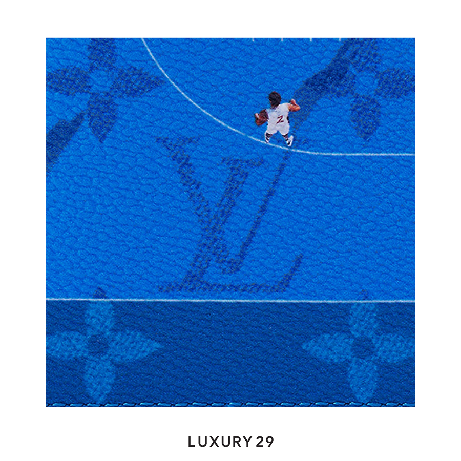 Louis Vuitton LV Passport Cover Exclusive Online Pre-launch Blue LOUIS VUITTON