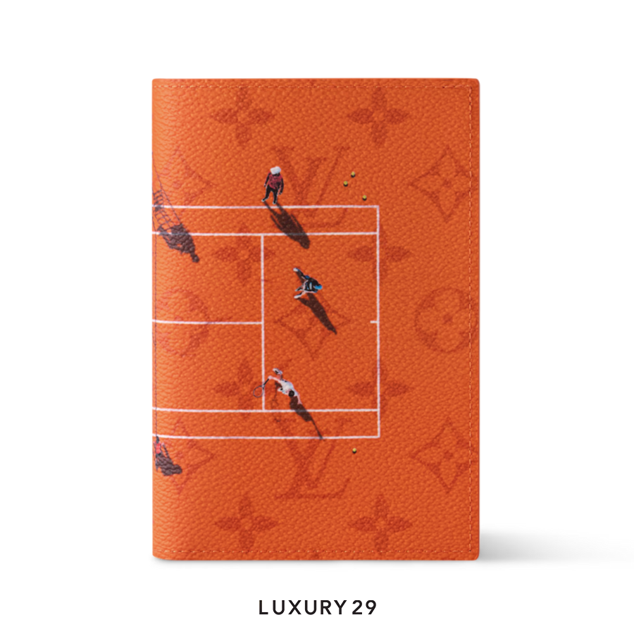 Louis Vuitton LV Passport cover Colored Monogram Canvas Orange