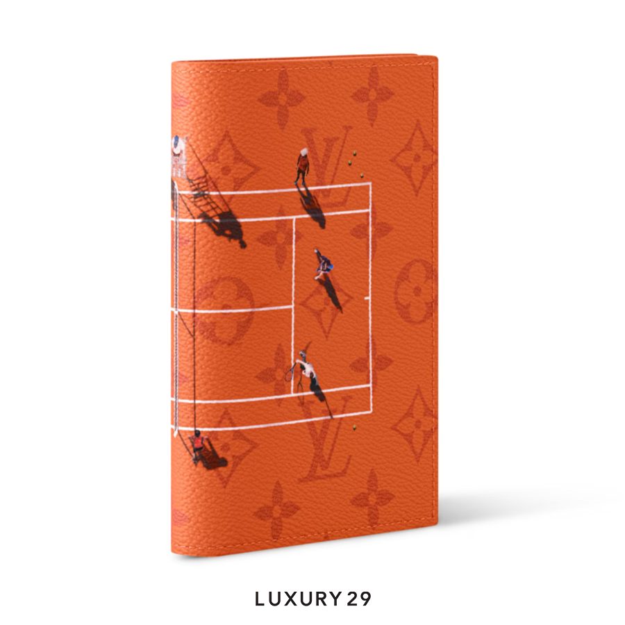 Louis Vuitton LV Passport cover Colored Monogram Canvas Orange