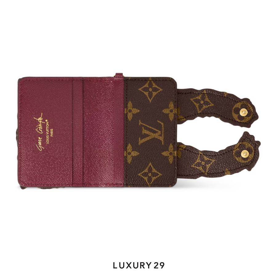 Louis Vuitton LV Pawket Purse Cowhide leather and canvas LOUIS VUITTON