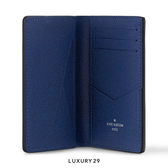 Louis Vuitton LV Pocket Organizer Navy Blue LOUIS VUITTON