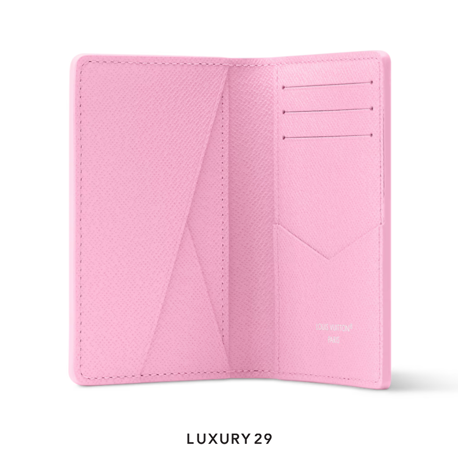 Louis Vuitton LV Pocket Organizer Wallet Pink LOUIS VUITTON