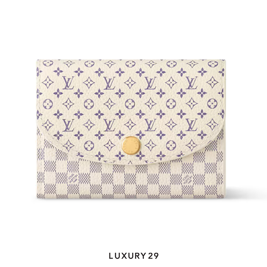 Louis Vuitton LV Rosalie Coin Purse White LOUIS VUITTON