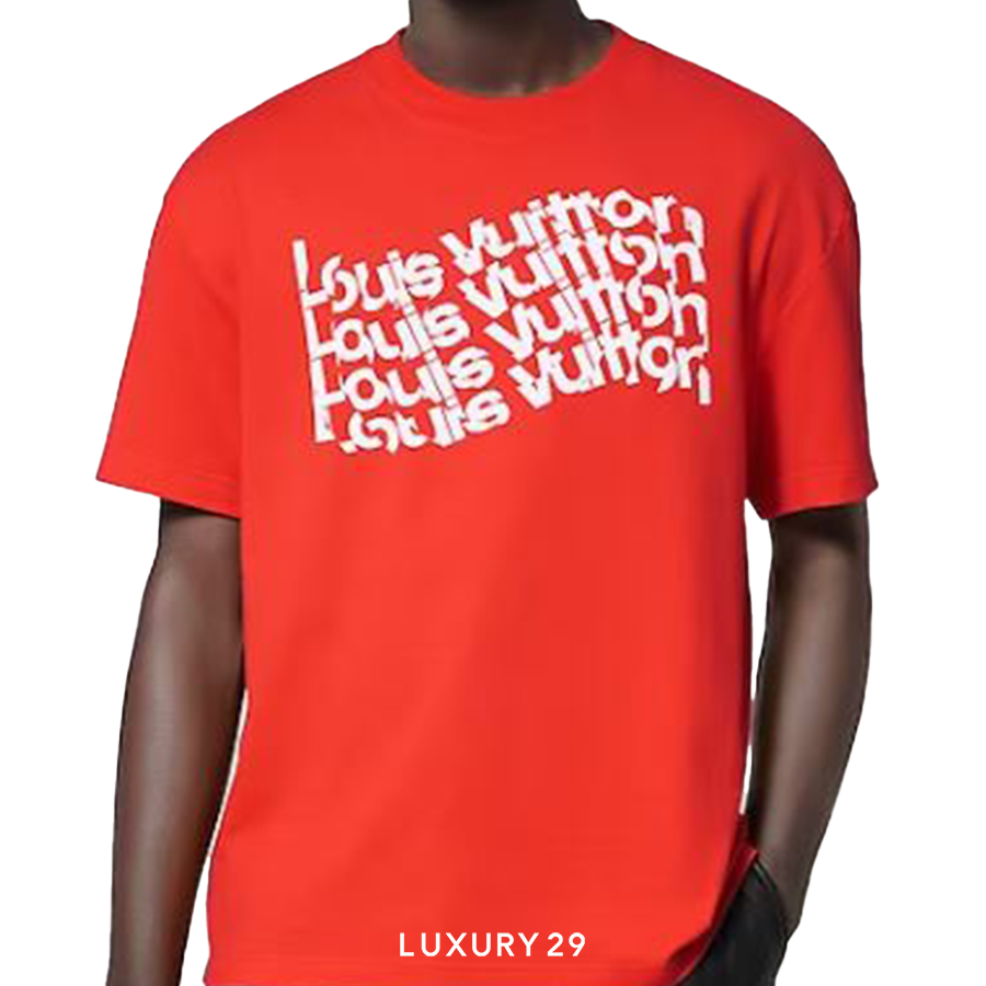 LV Short-Sleeved Cotton T-Shirt LOUIS VUITTON Luxury29