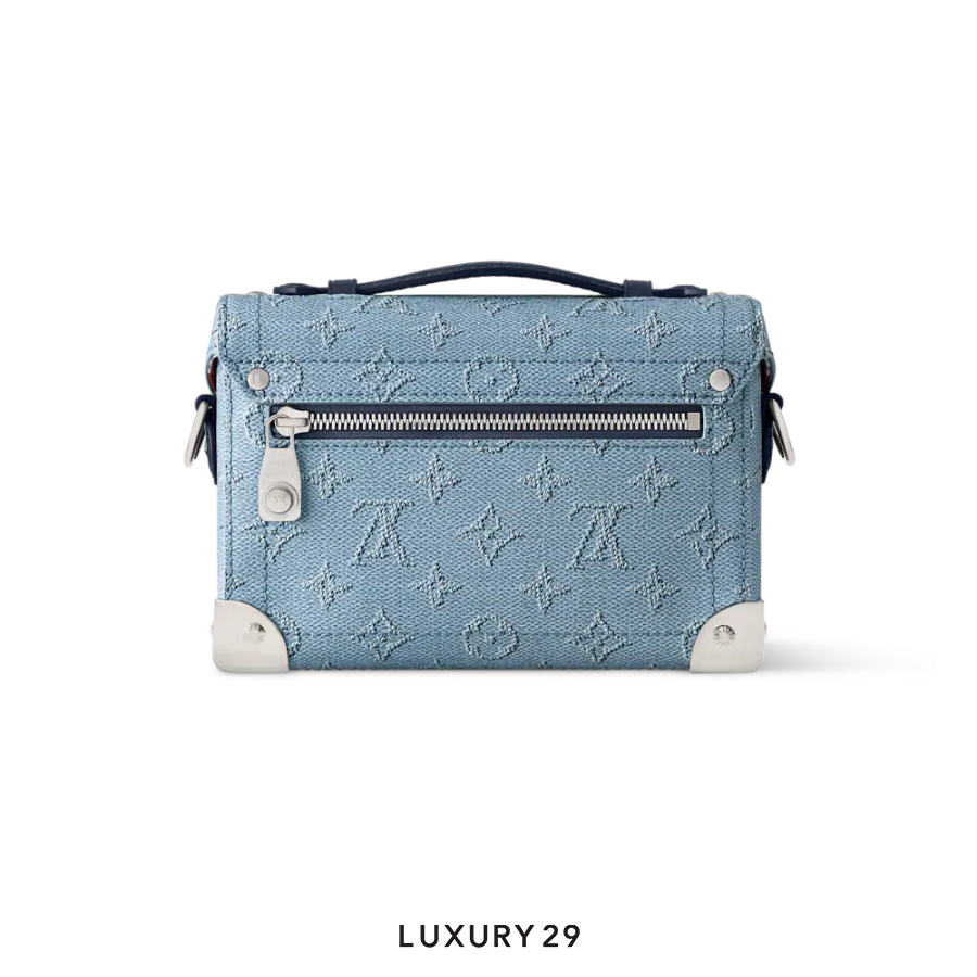 Louis Vuitton LV Soul Trunk Monogram Heritage coated canvas Blue LOUIS VUITTON
