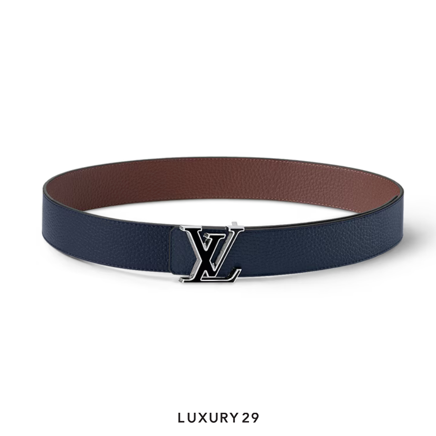 Louis Vuitton LV Tilt 40mm Reversible Belt Blue LOUIS VUITTON