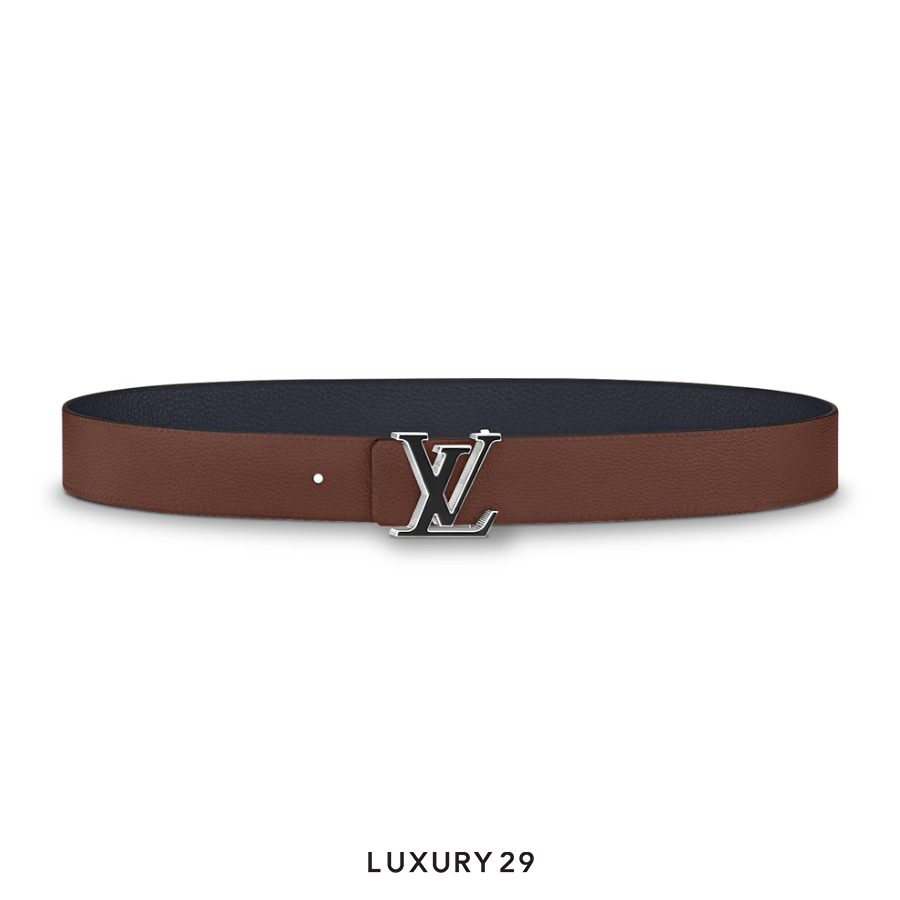 Louis Vuitton LV Tilt 40mm Reversible Belt Blue LOUIS VUITTON