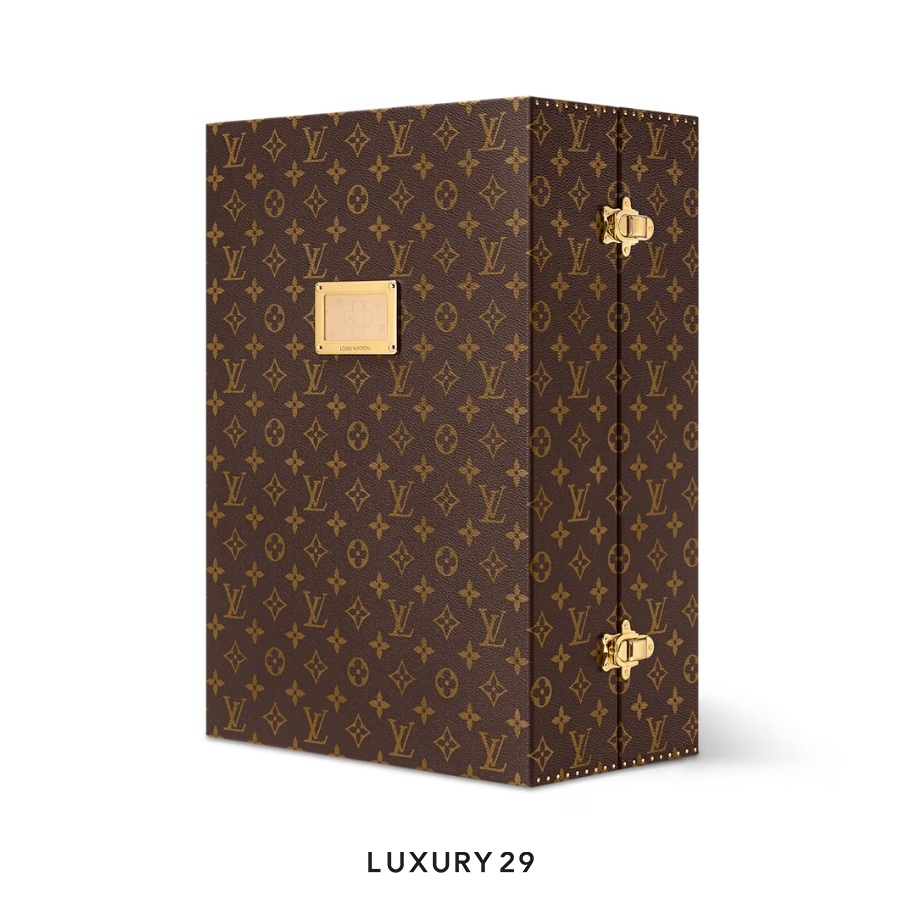 Louis Vuitton LV Vivienne Fashionista Trunks Monogram Canvas Brown with 8 Viviene Charm LOUIS VUITTON
