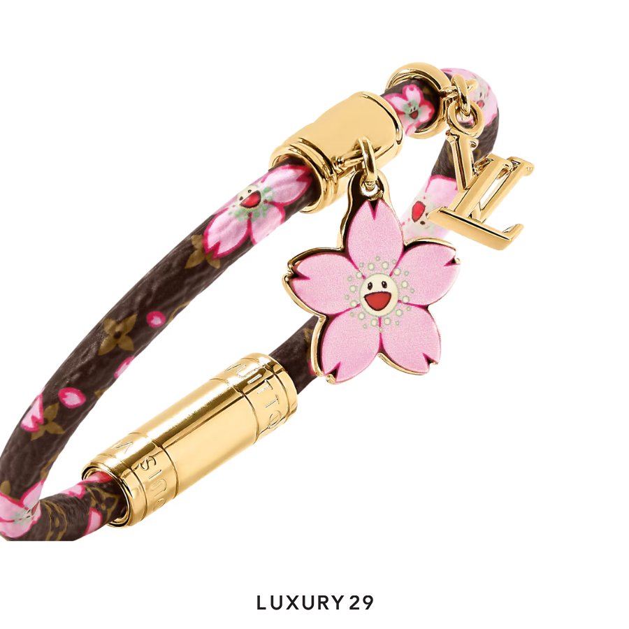 Louis Vuitton LV x TM - Cherry Blossom Bracelet 17cm LOUIS VUITTON