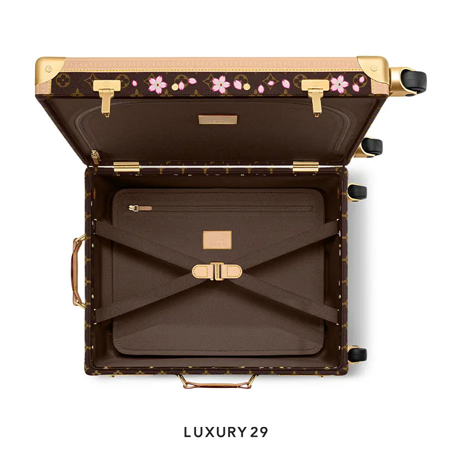 Louis Vuitton LV x TM Rolling Trunk Bag Brown LOUIS VUITTON