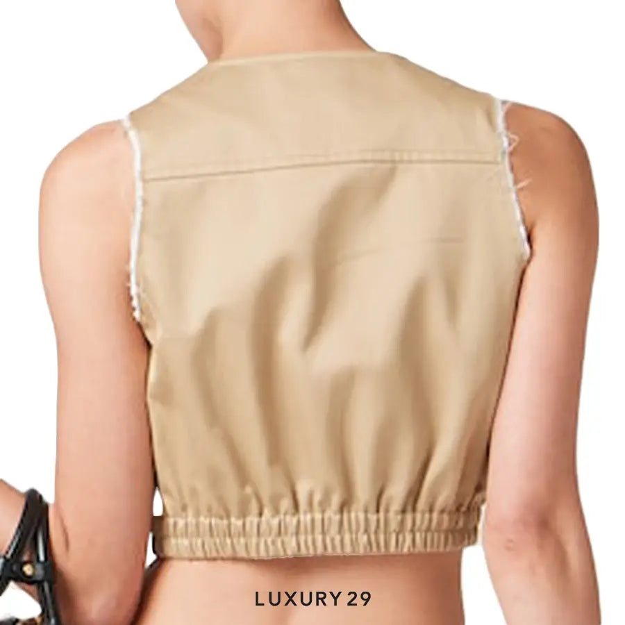 MIU MIU Chino vest Cord MIU MIU