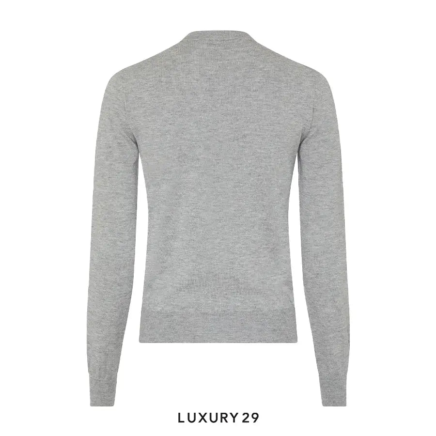 Miu Miu Cashmere And Silk Cardigan Grey MIU MIU