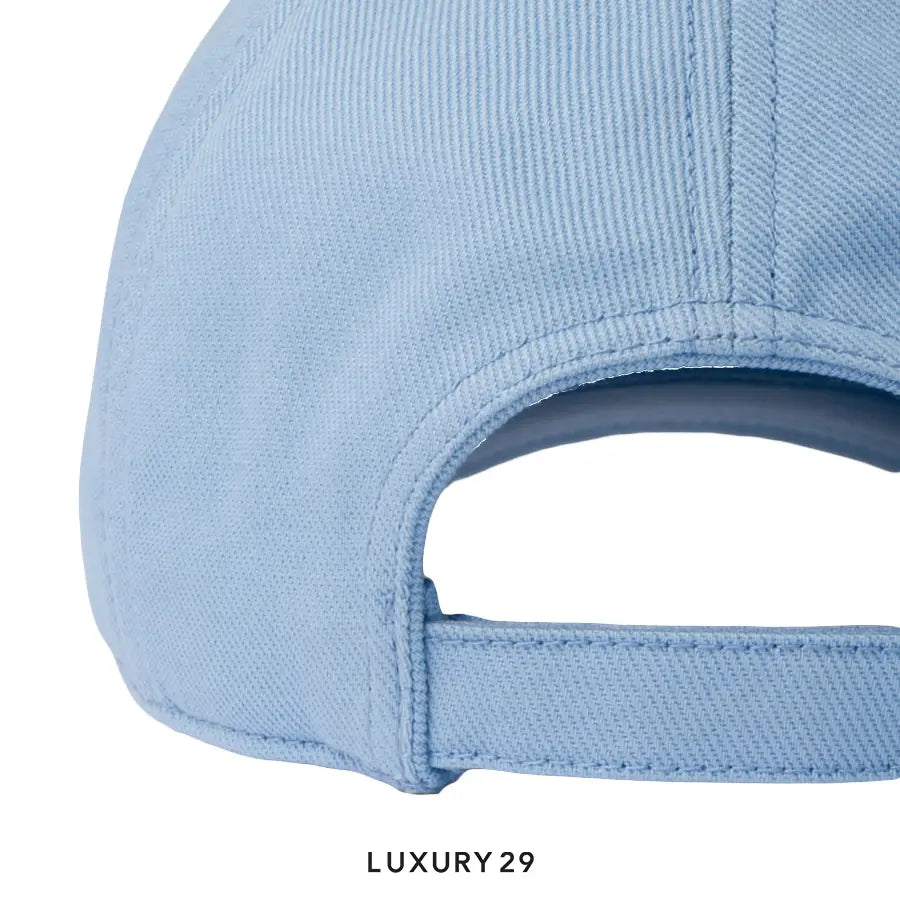 Miu Miu Drill baseball cap Sky Blue/White MIU MIU
