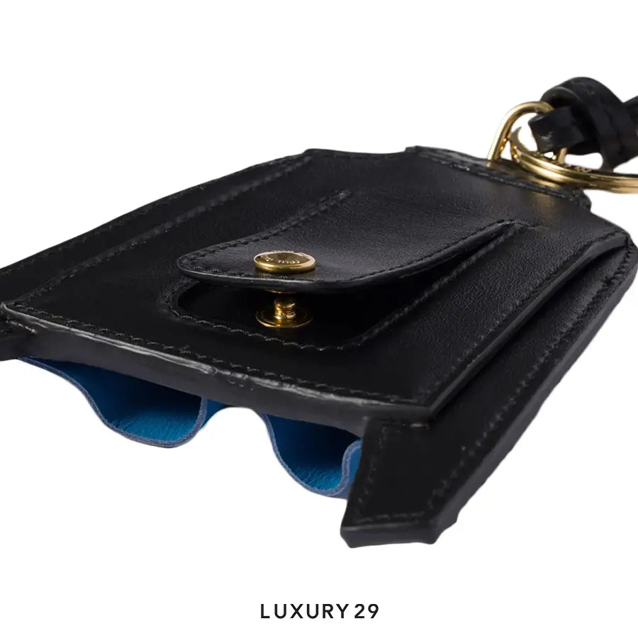 Miu Miu Leather keychain trick Pervinca MIU MIU