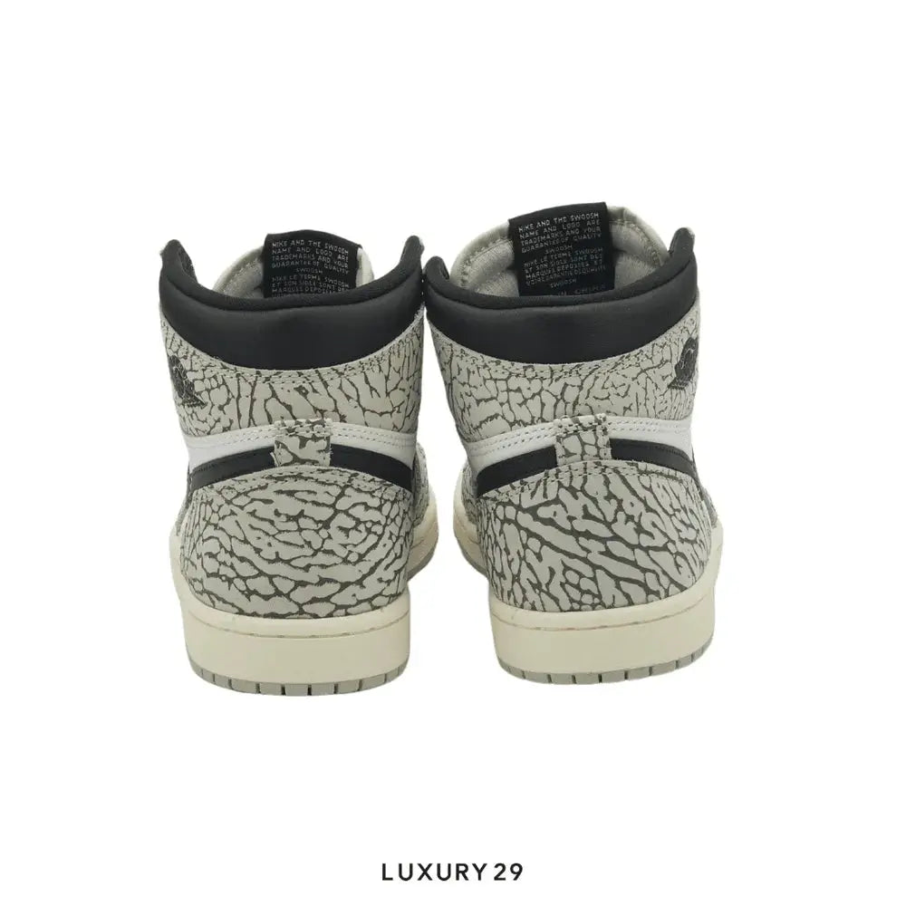 Nike Jordan 1 Retro High OG White Cement (GS) (2023)(M) NIKE