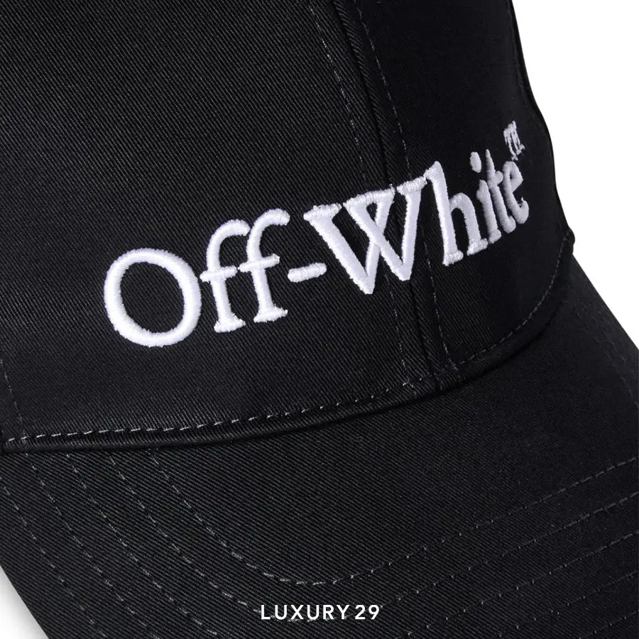 Off-White Bookish Dril baseball cap OFF-WHITE
