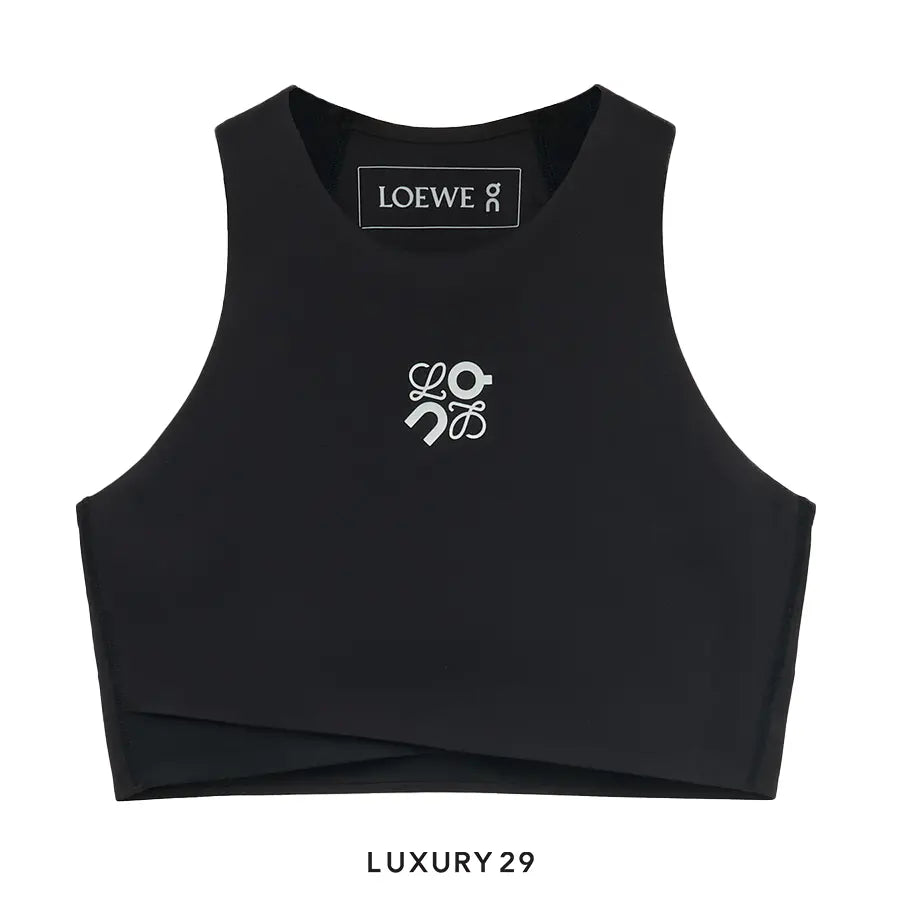 On x Loewe Performance top in technical jersey Black ON