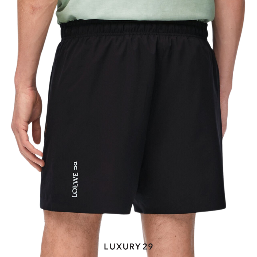 On x Loewe Shorts in technical shell Black ON