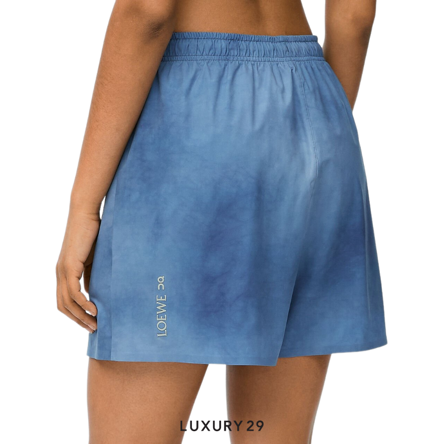 On x Loewe Shorts in technical shell Blue/Multicolor ON