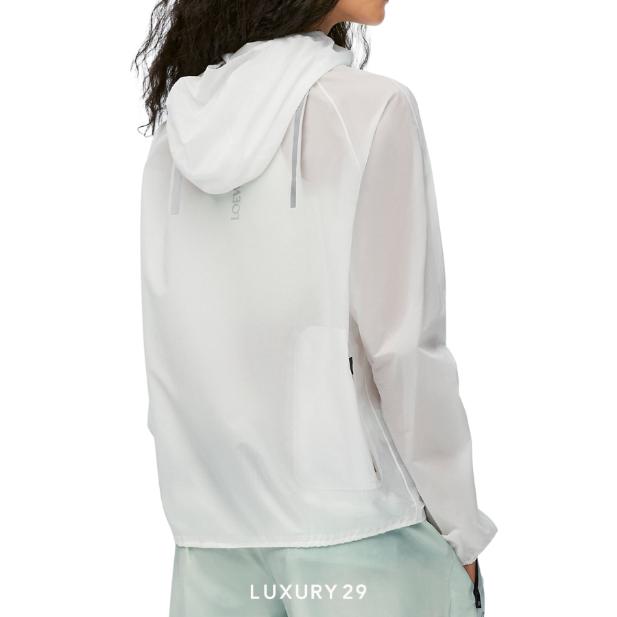 On x Loewe Ultra jacket in technical shell White ON