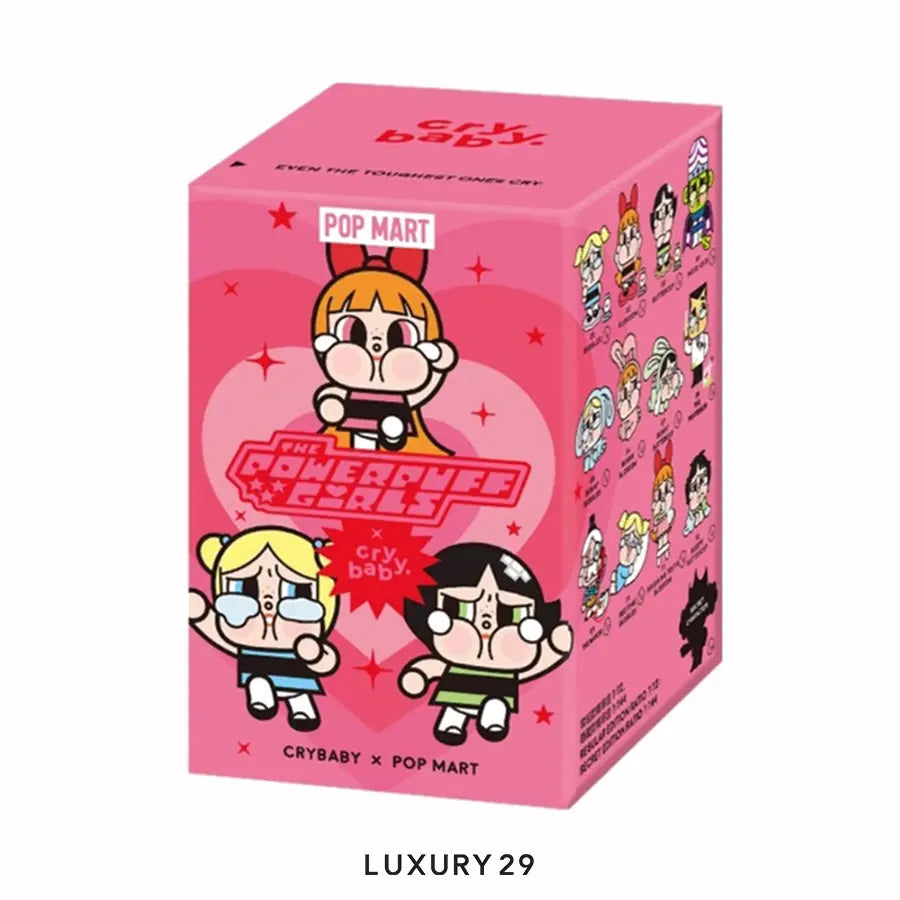 POP MART CRYBABY x Powerpuff Girls Series Figures POP MART