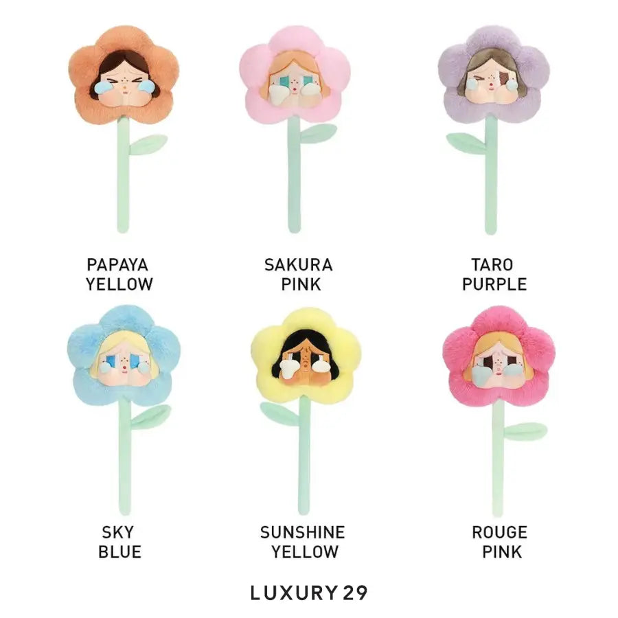 POP MART CRYBABY Sad Club Series - Plush Flower Blind Box POP MART