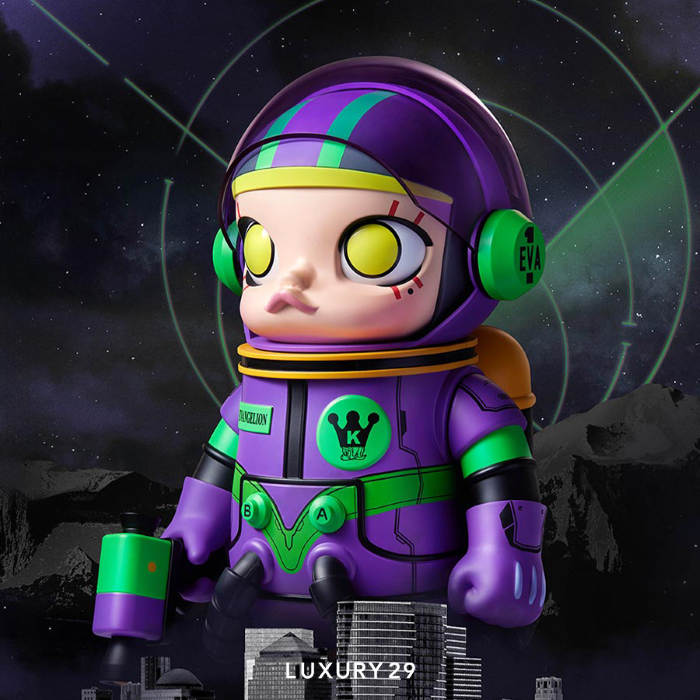 POP MART MEGA Space Molly 1000% Evangelion Test Type-01 POP MART Luxury29