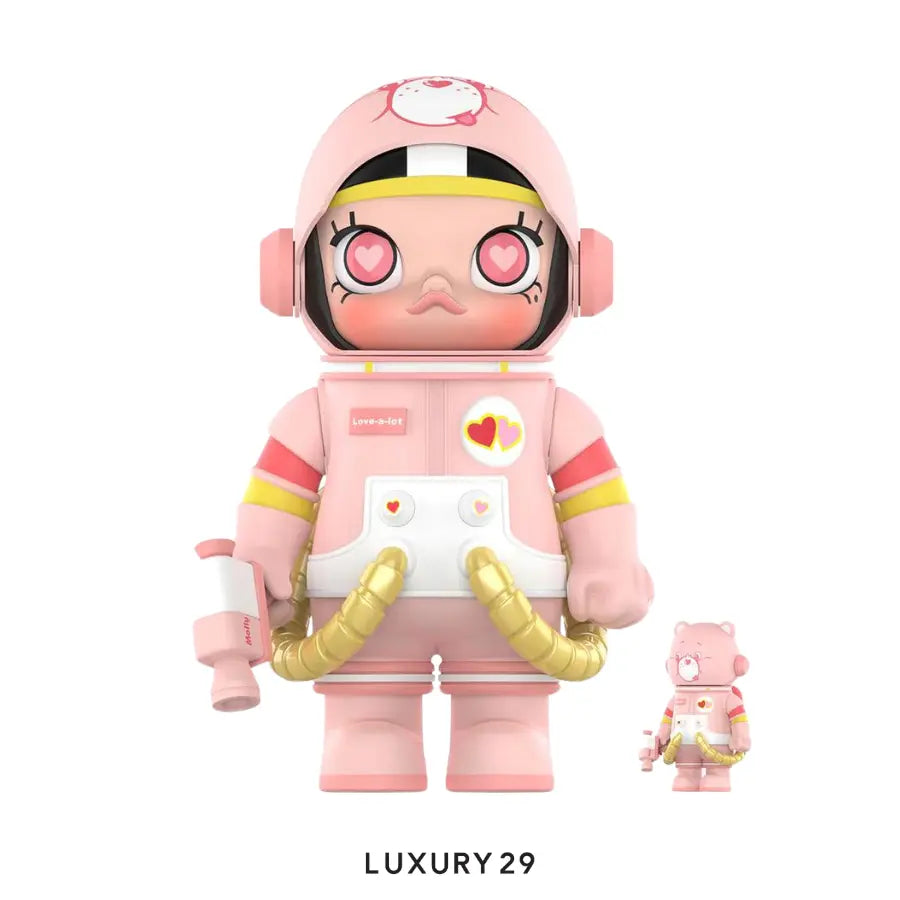 POP MART MEGA SPACE MOLLY 400%+100% Love-a-lot Bear