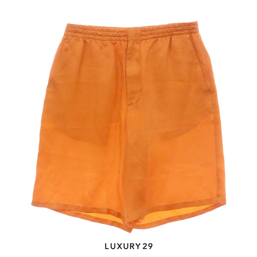 PRADA Silk Pajama Short Orange