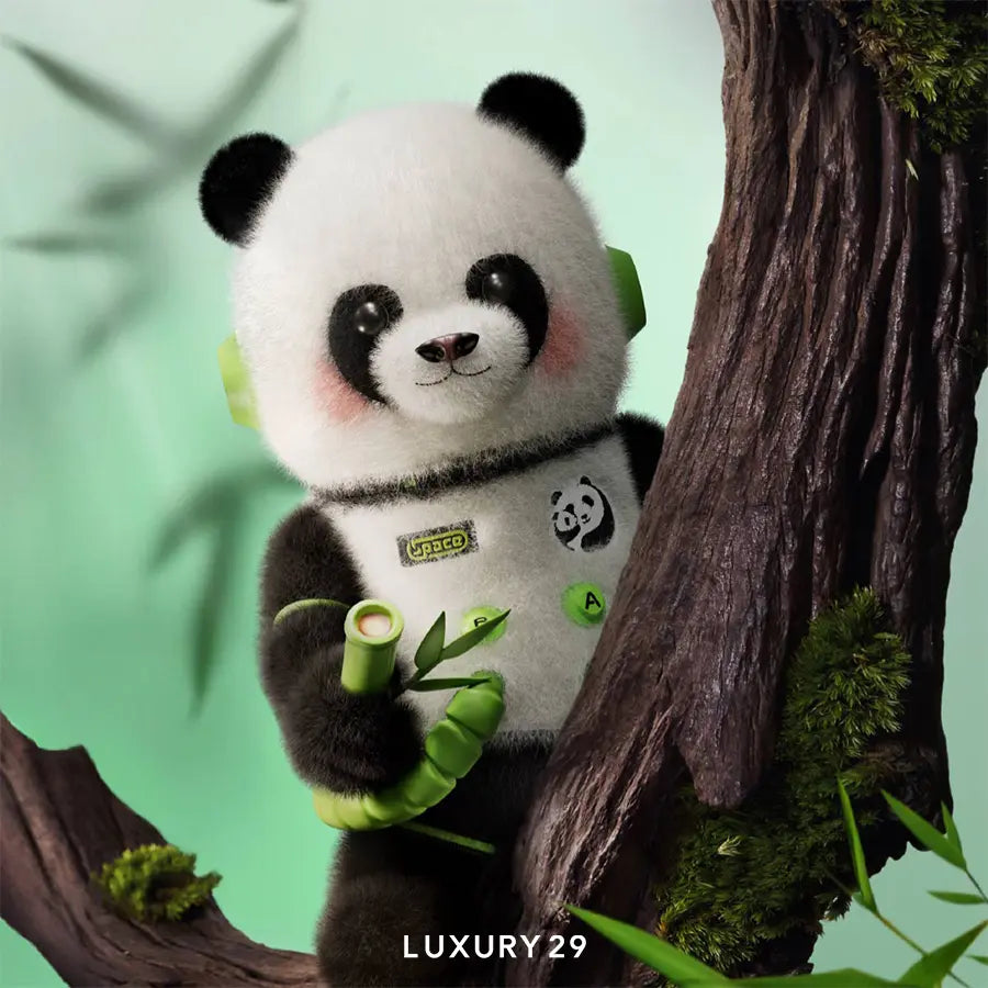 Pop Mart Mega Space Molly 400% Panda POP MART