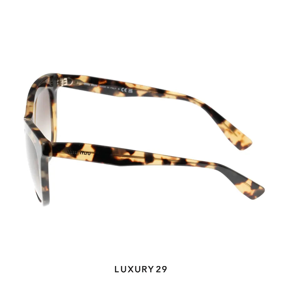 Miu Miu Round sunglasses Camel Antracs Lens MIU MIU